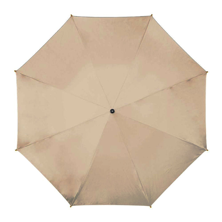 Beige Walking Windproof Umbrella