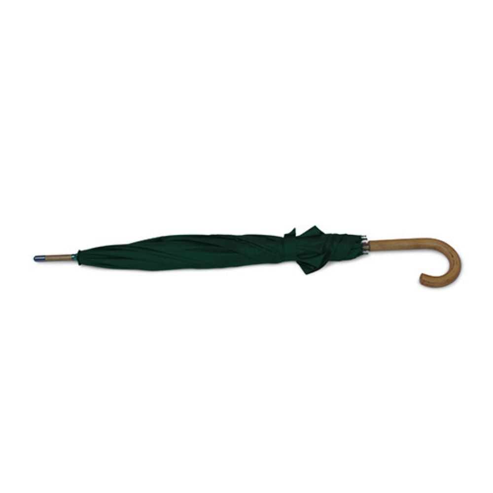 Falcone Dark Green Walking Windproof Umbrella Flatlay