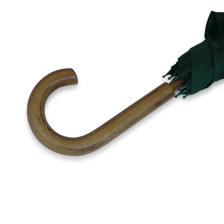 Falcone Dark Green Walking Windproof Umbrella  Handle
