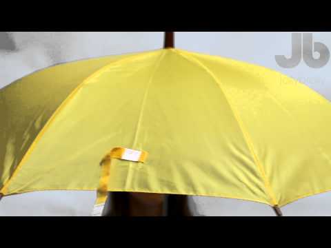 Yellow Plain Jollybrolly Umbrella