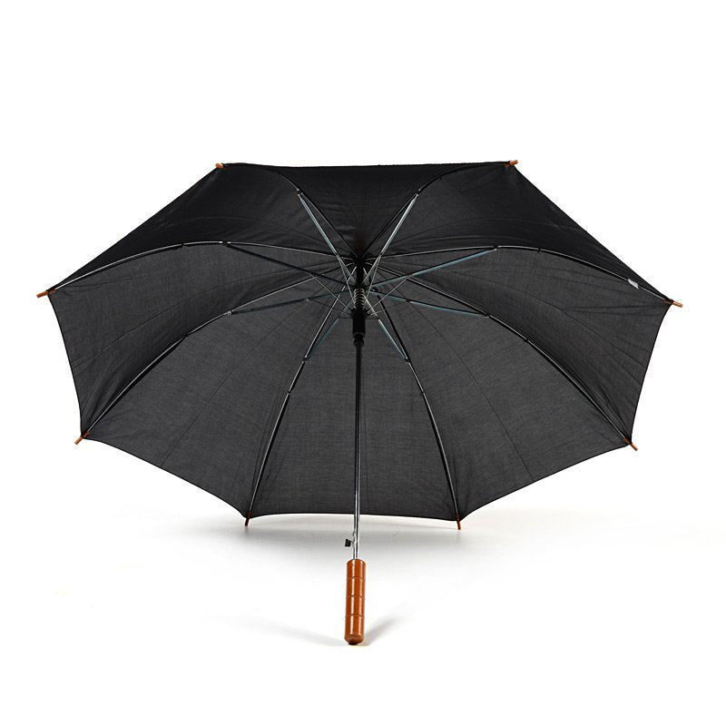 Black Plain Jollybrolly Umbrella