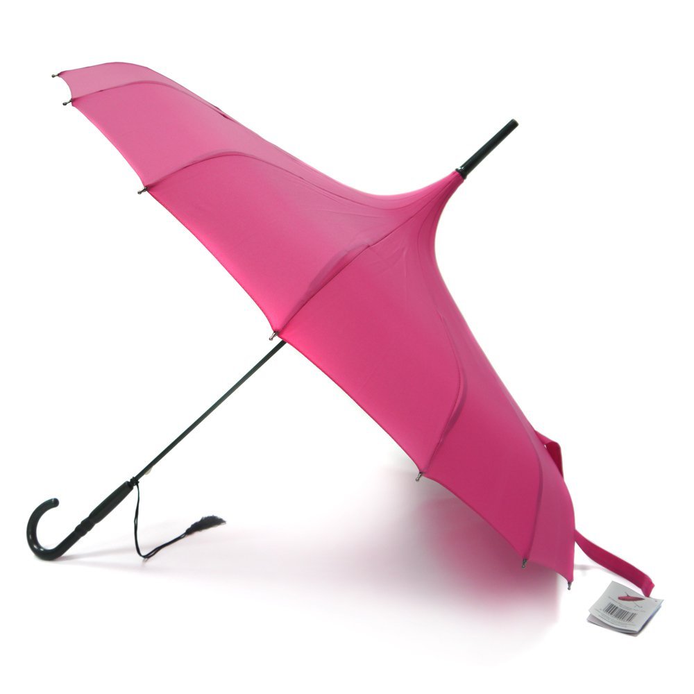 Pink Boutique Plain Pagoda Umbrella Side Canopy
