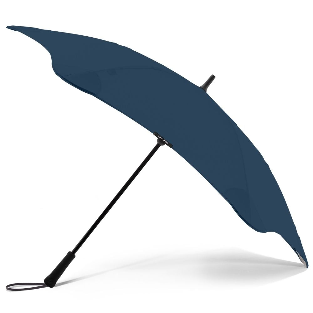 Navy Exec Blunt Umbrella Side View