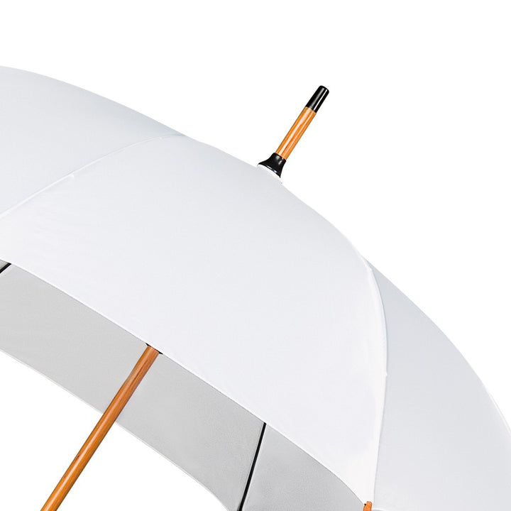 White Wood Stick Walking Wedding Umbrella Tip