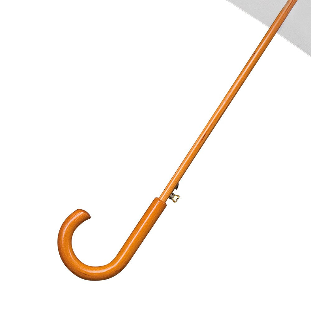 White Wood Stick Walking Wedding Umbrella Handle